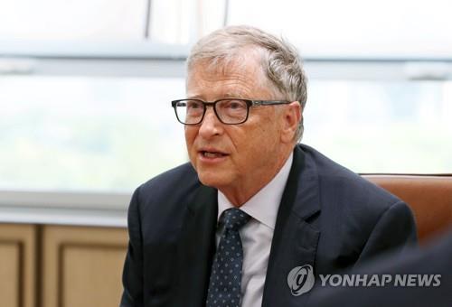 빌 게이츠, 감염병대응 한국 역할 당부…"10대 공여국 돼달라"