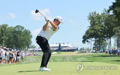 임성재 PGA투어 PO 2차전 3R 10위…선두 캔틀레이와 5타 차(종합)