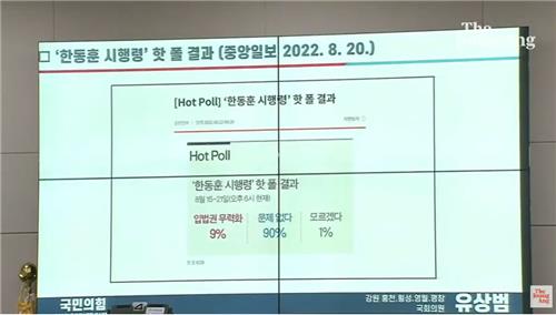 [팩트체크] 국민 90%가 '검수원복 시행령'을 문제없다고 본다?