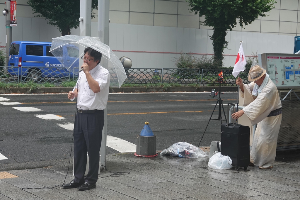 [르포] "일본인은 위안부 고민해야"…두 번 중단 나고야서 소녀상 전시