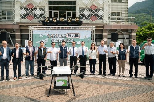 대만 우체국, 산간벽지 드론 택배 시범운영