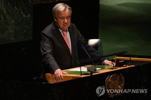유엔 사무총장 "코로나19 통제로 북한 인권 탄압 심화"