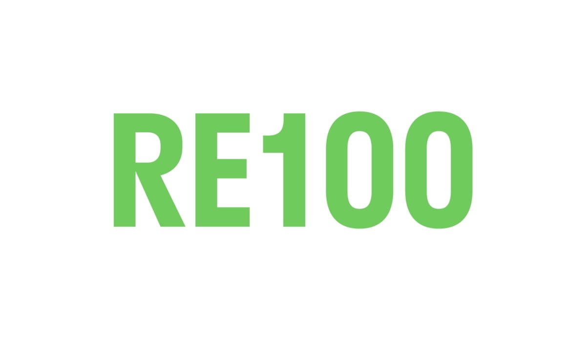 RE100 로고