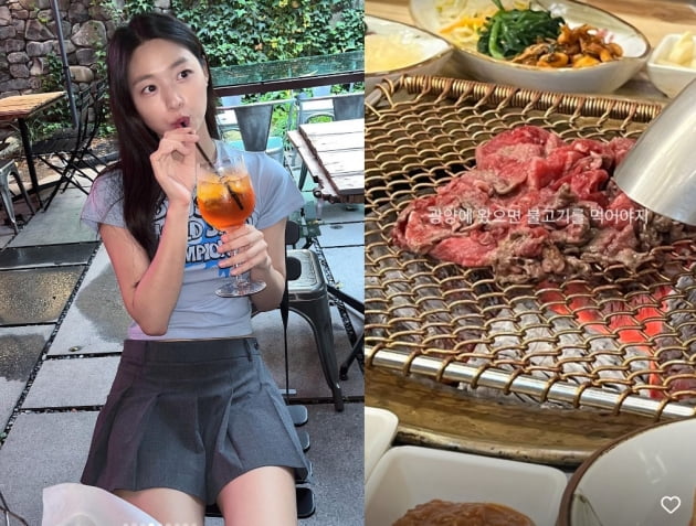 설현, 맛집 찾아 멀리갔네...이렇게 먹고도 말랐네[TEN★]