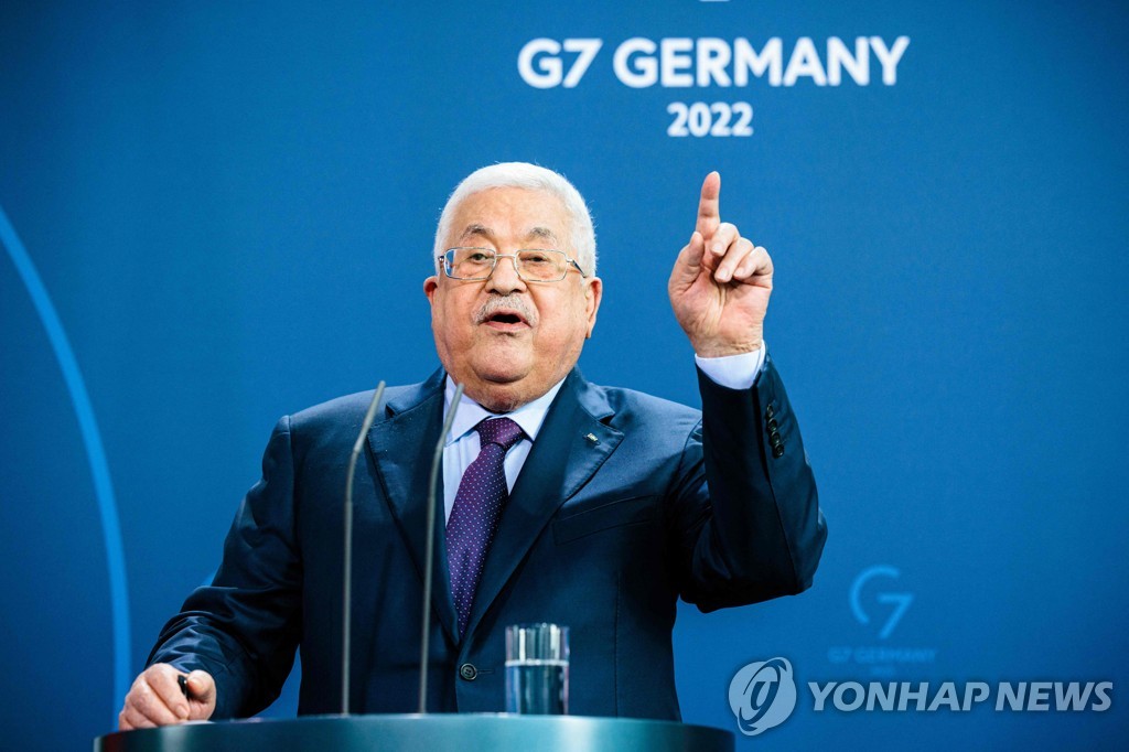 독일 방문 팔레스타인 수반, '검은 9월단' 테러 사죄 거부