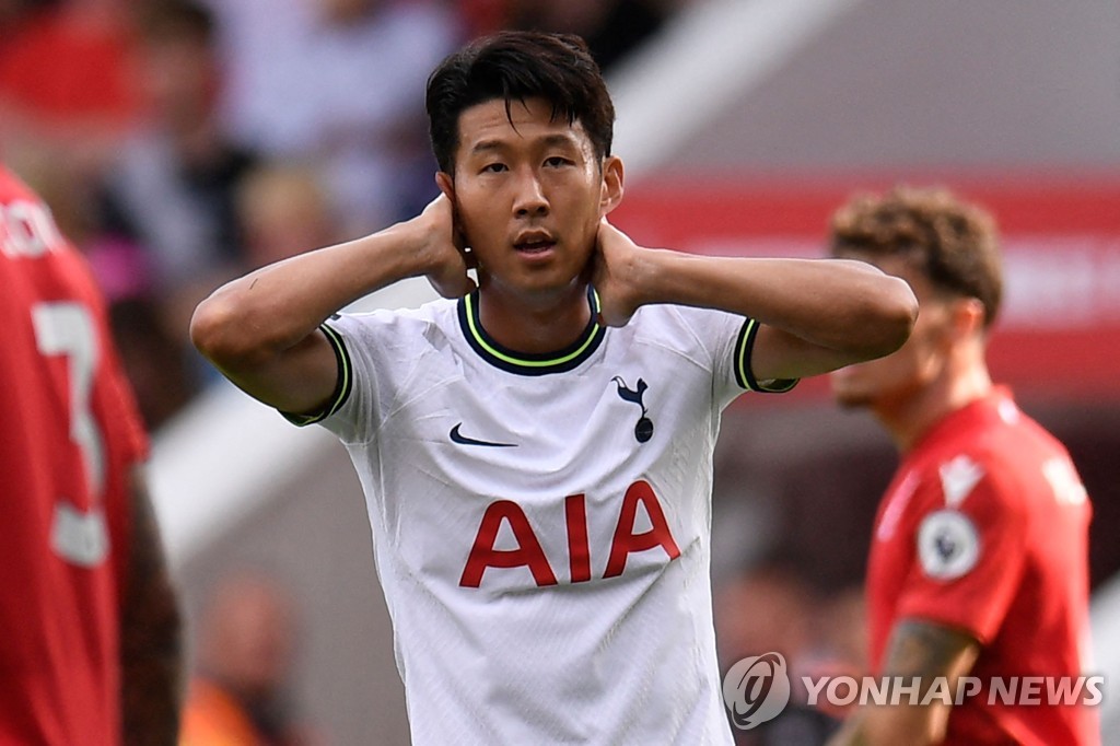 손흥민 4경기째 침묵…'케인 멀티골' 토트넘, 노팅엄 2-0 제압