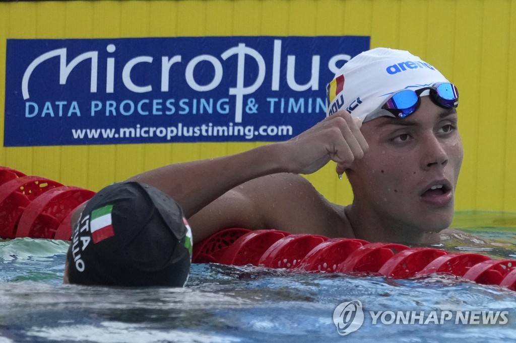 펠프스·비더만만 간 길…포포비치, 자유형200ｍ 1분42초대 진입