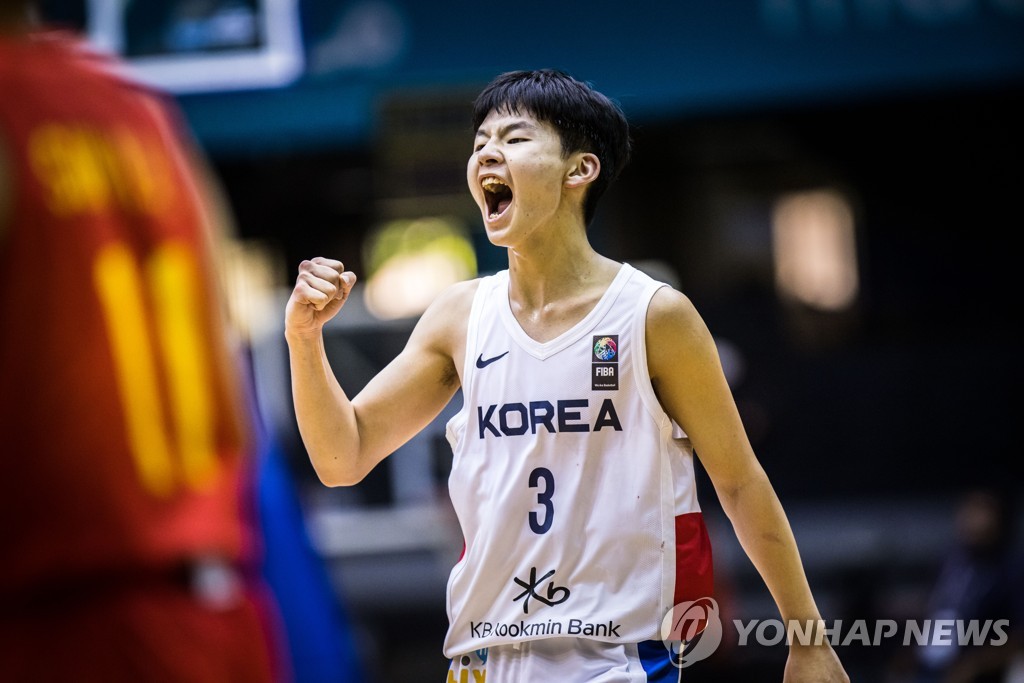 U-18 아시아 농구 MVP 이주영 "국제무대서도 통한다 자신감"