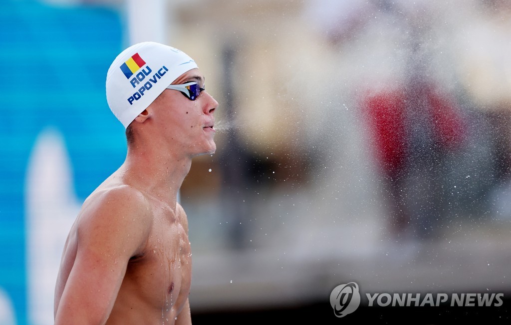 펠프스·비더만만 간 길…포포비치, 자유형200ｍ 1분42초대 진입