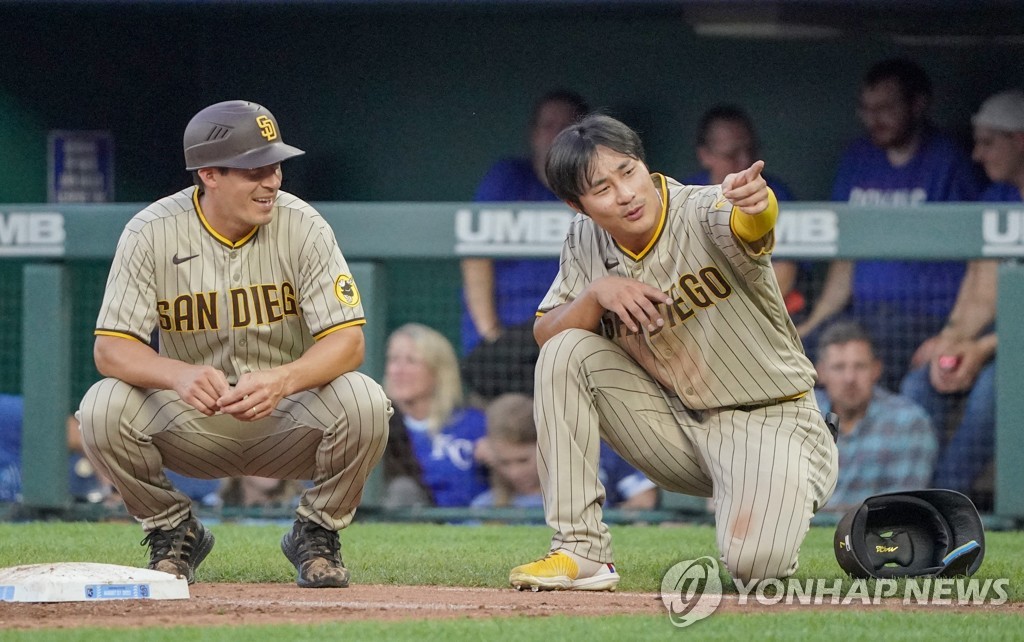 김하성, 5연속 경기 안타에 환상적인 수비까지…물오른 경기력