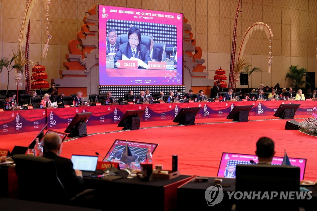 기후이변 속출 속 열린 G20 환경장관회의 '빈손' 폐막