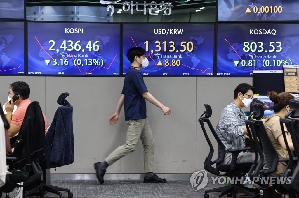 코스피, 외인 매수에 0.89% 상승…2,460대 안착(종합)