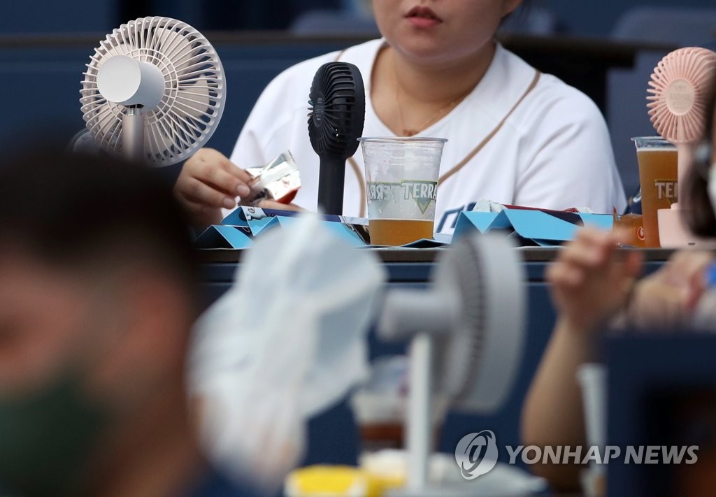 대전·세종·충남 폭염 속 오후 소나기…낮 최고 34도