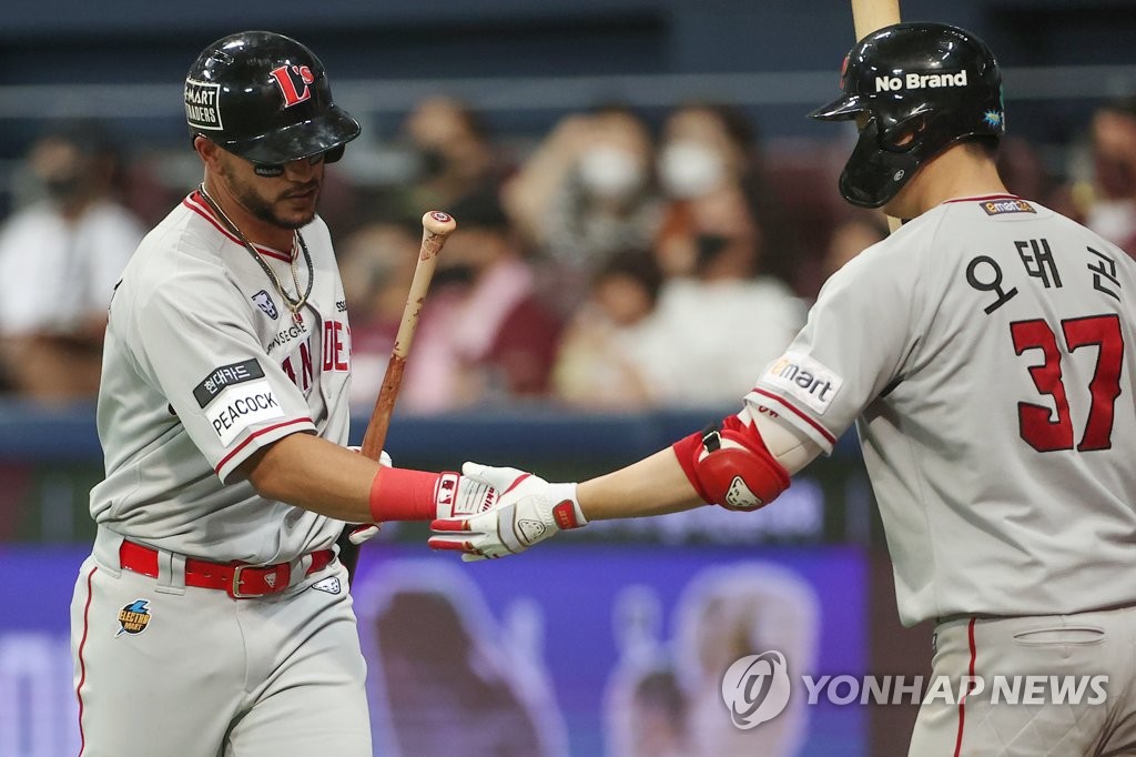 SSG Park Seong-han na oitava entrada com empate duplo, 10 corridas extras e uma final... Kiwoom caiu para terceiro