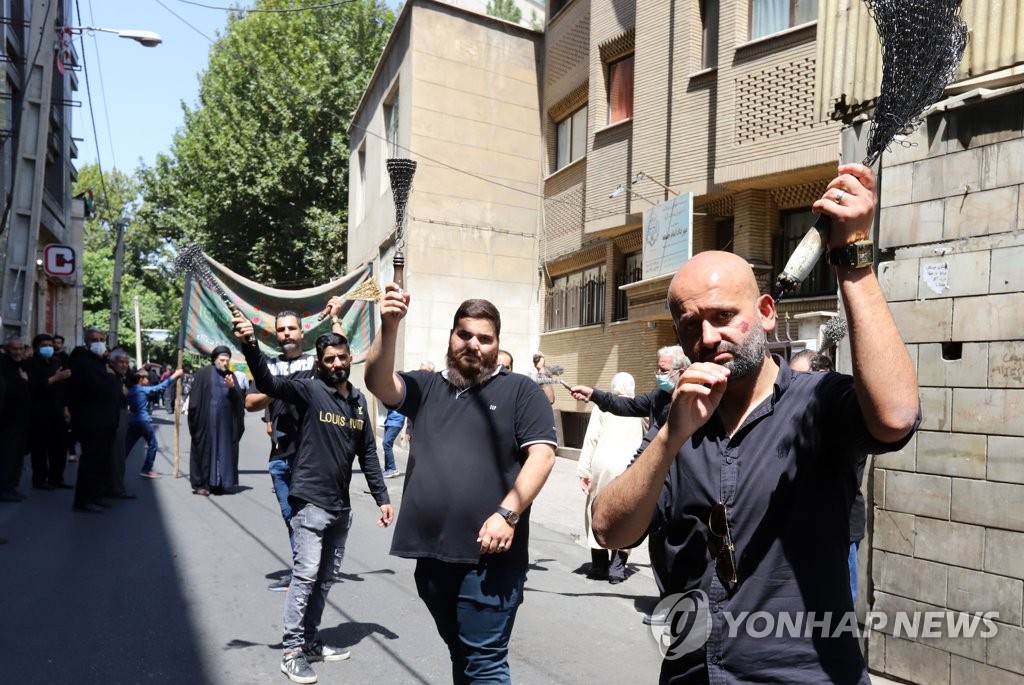[르포] 이슬람 시아파 최대 종교 기념일 '아슈라' 맞은 테헤란