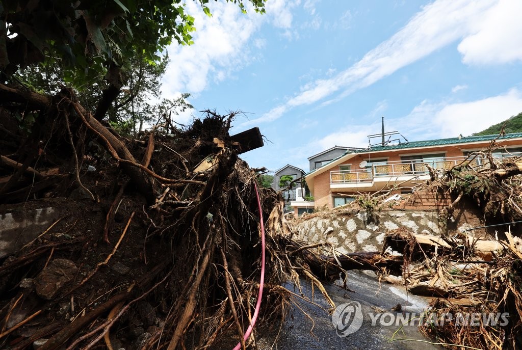 [중부 집중호우] '폭우 소강' 경기도…응급복구 총력(종합)