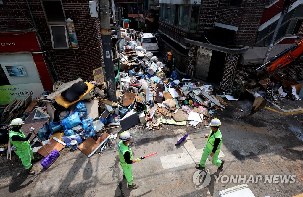 [집중호우] 부여·청양 폭우에 2명 실종·농경지 침수 등 피해 속출(종합)