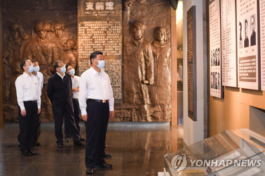 시진핑, 동북 시찰서 한국전쟁 거론…"항미원조 전쟁 승리"