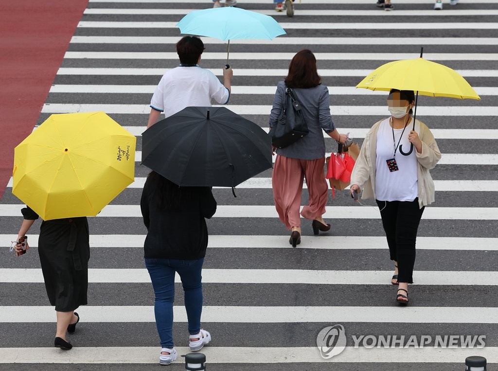 [내주날씨] 전국 곳곳에 비…낮 기온 27∼32도