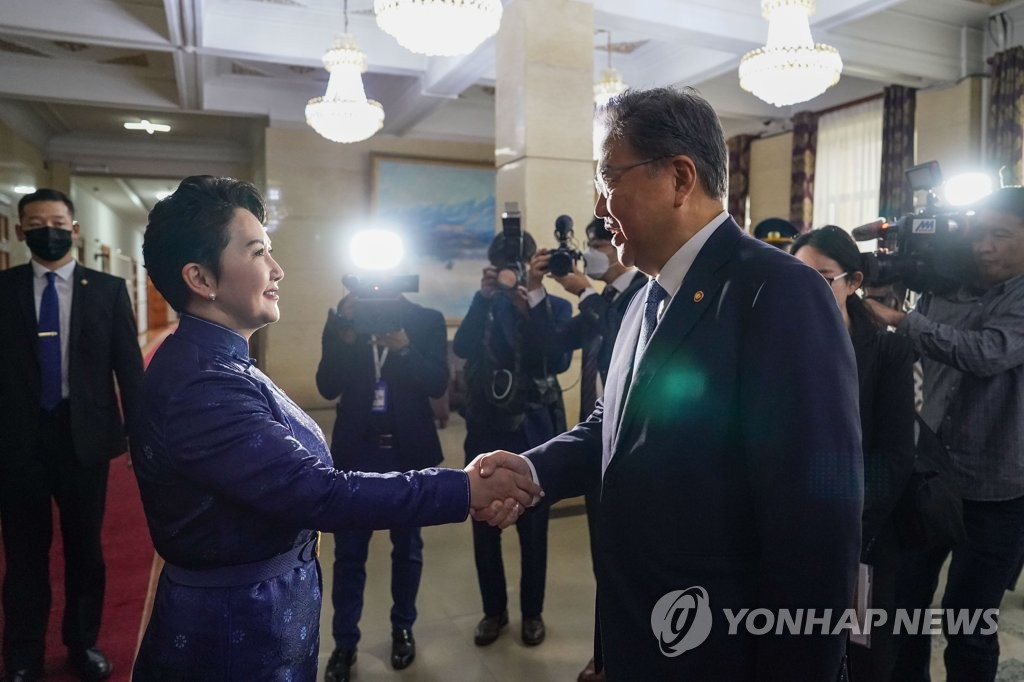 한국, 중·러에 낀 몽골에 손짓…'공급망·민주주의' 연대