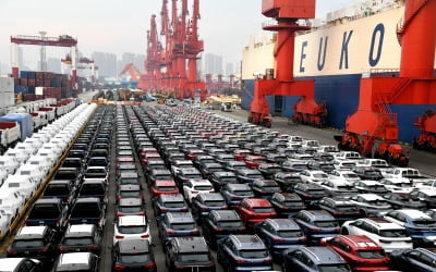 중국 7월 자동차 수출 또 역대 최대…올해 한국 추월할 듯