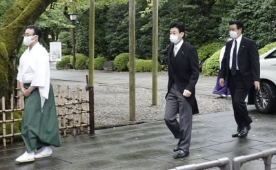 일본 각료, 야스쿠니신사 참배…기시다 내각 발족 후 첫 사례