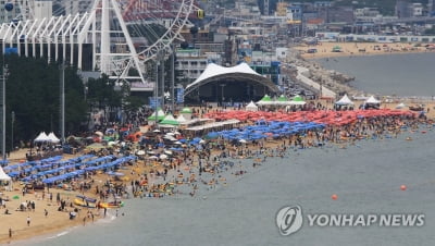 연휴 이틀간 강원 해수욕장에 59만여명…올여름 600만명 돌파