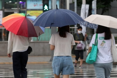 전국에 비, 수도권·충북 내일까지 150㎜…낮 최고 35도