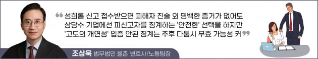 명백한 증거없는 직장내 성희롱 사건…피해자 중심주의 vs 피해자 절대주의