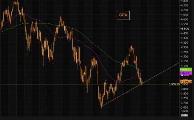 [김현석의 월스트리트나우] 잭슨홀 이후 첫 랠리, 3900 지켜낸 S&P…바닥?