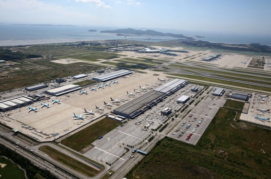 인천공항 화물터미널 전경. 인천공항공사