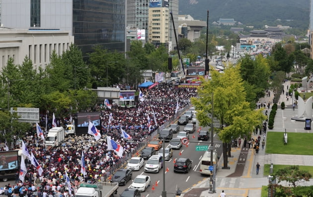 [포토] 금융노조 '총파업 결의!'