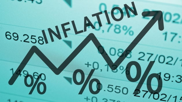 美 인플레이션 기대는 하락…1년 4.8→4.6%