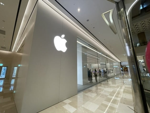 22일 애플이 '애플 잠실' 공식 오픈에 앞서 미디어 프리뷰 행사를 진행했다. (사진=최수진 기자)