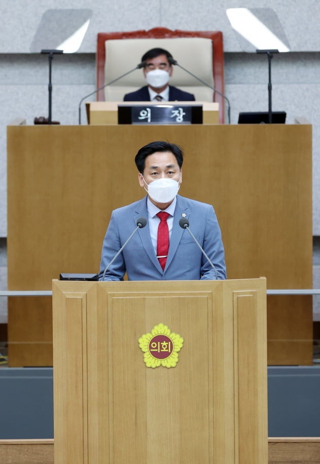 박재용.이은주 경기도의원, 3차 본회의에서 대집행부 대상 '5분 자유발언' 펼쳐