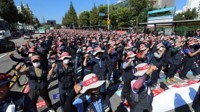 [단독] 文정부 5년 간 건설현장 집회 5배 급증…62%는 민주노총 주도