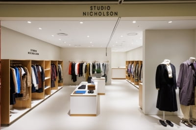 삼성물산 패션, '스튜디오 니콜슨' 첫 단독 매장 오픈