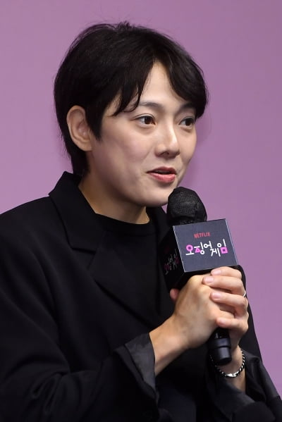 [포토] 오징어게임 액션 맡은 김차이 무술팀원