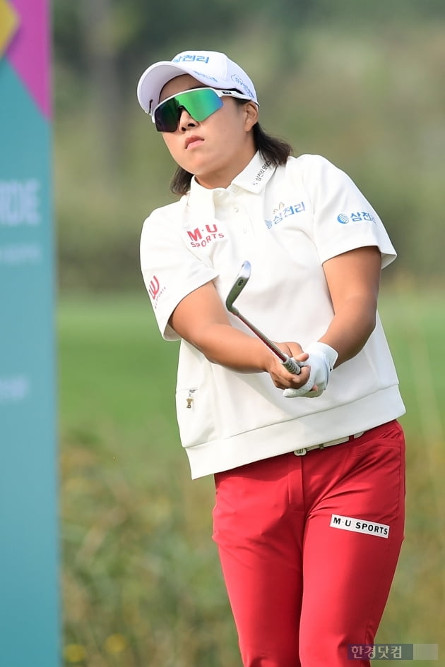 [포토] 김해림, '거침없는 티샷'