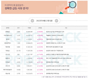 검은 월요일, 급등 이슈 잡고 수익 낸 종목까지 알아보자! (Click)