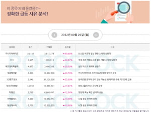 [급등이슈] 상승 사유 확인 완료! 난세 속 수익률 잡은 종목은?