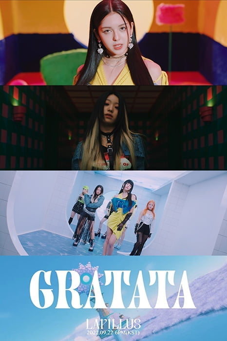 라필루스, 타이틀곡 ‘그라타타’ 뮤직비디오 티저 공개…발랄한 카리스마 장착 ‘시선 집중’