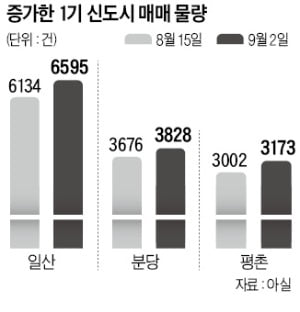 보름 만에…1기 신도시 '실망 매물' 1000개 우르르