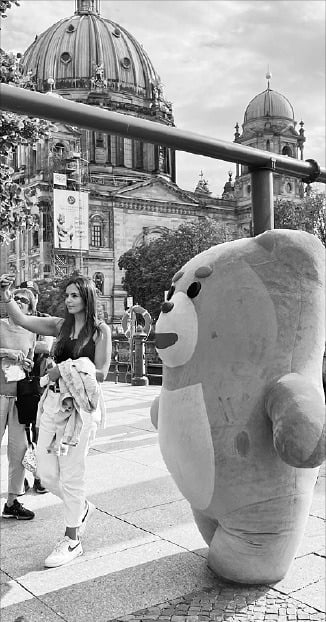 [포토] 獨 홀리고 美 가는 ‘벨리곰’ 