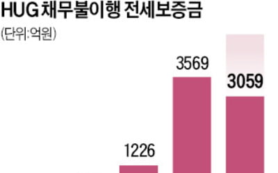 HUG, 회수 못한 전세보증금…8900억 중 72% '다주택자 부채'