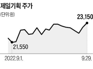 코스피 10% 떨어질 때…7% 뛴 제일기획