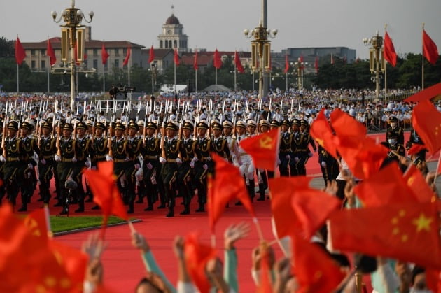  2021년 7월 1일 중국 공산당 창당 100주년 기념 행사. 사진=AFP·연합뉴스