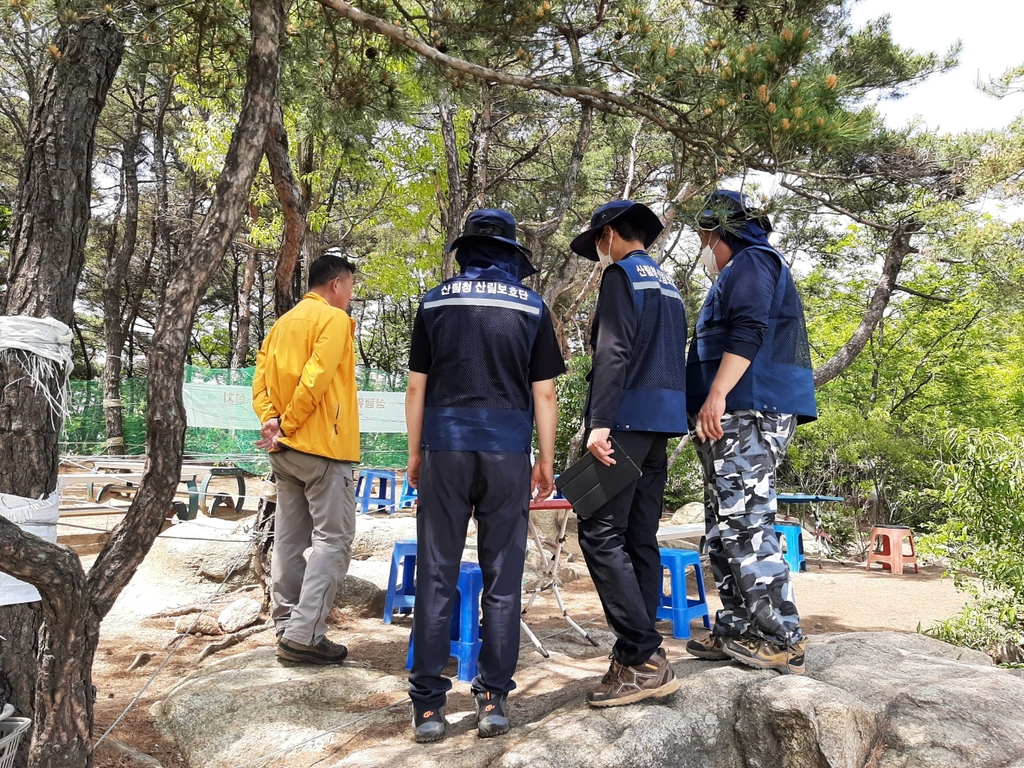 북부산림청, 산림 내 불법 행위 147건 적발…계절별 단속 강화