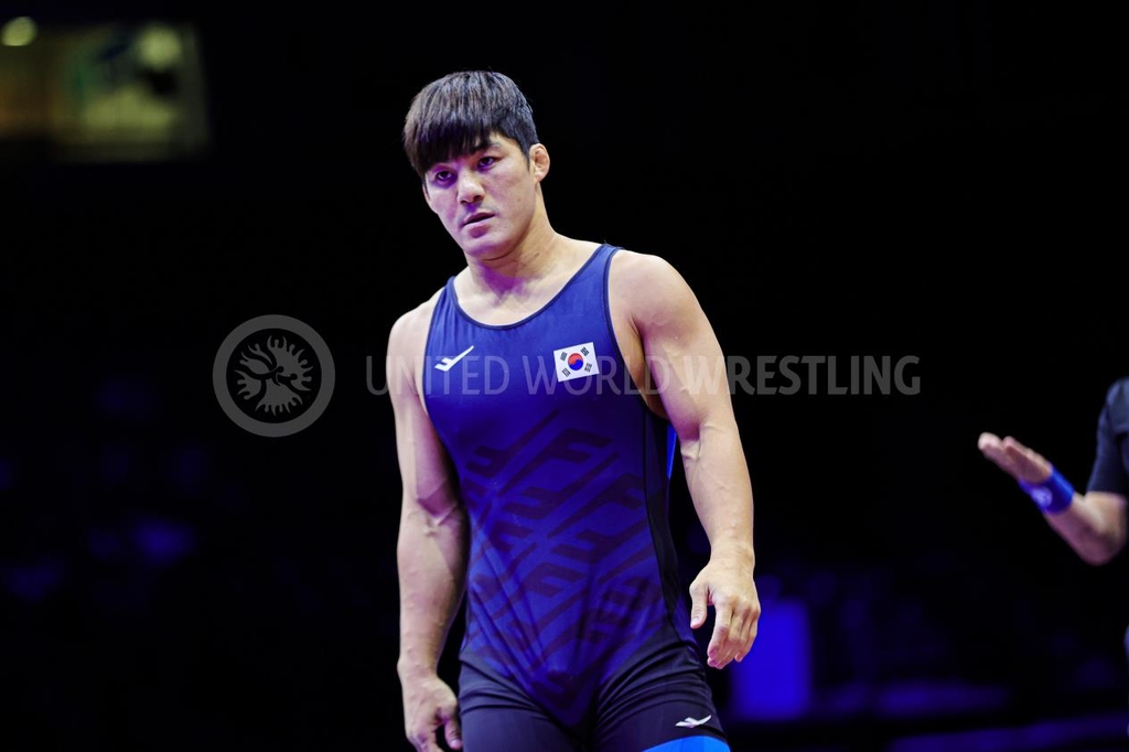 레슬링 간판 김현우, 세계선수권대회 메달 획득 실패