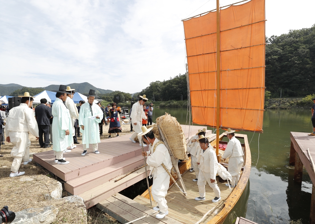 "소금 배 보러 오세요"…23∼24일 괴산 목도백중놀이 개최